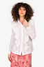 Ba&sh White Cotton Poplin Blouse Size 2