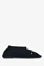 Toteme Black Knit Ballet Flats Size 35