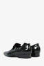 Pre-Loved Chanel™ Black Patent Leather Slip On Loafers Size 38