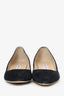 Manolo Blahnik Black Suede Block Heels Size 37.5