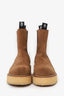 R13 Brown Suede Chunky Chelsea Boots Size  41