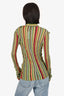 Missoni Multicolour Stripped Long Sleeve Button Up Size 44