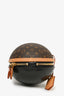 Louis Vuitton 2019 Monogram/Black Leather Egg Top Handle Bag With Chain