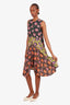 Marni Floral Midi Dress Size 38