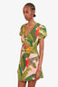 Farm Rio Pink Floral Cutout Dress Size Medium
