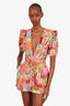 Farm Rio Pink Multicolour Jumpsuit Size Small