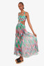 PatBo Multicolour Sheer Dress Size M