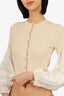 Ulla Johnson Cream Puff Sleeve Cardigan Size Petite
