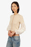 Ulla Johnson Cream Puff Sleeve Cardigan Size Petite