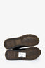 Louis Vuitton Black Leather Run Away Sneakers Size 38