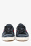 Gucci Black Leather Web Ace Sneakers Sneakers Size 8