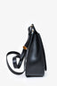 The Row Black Leather Hunter 11 Crossbody Bag