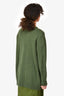 Gucci Green Cashmere Horsebit Detailed Long Cardigan Size S