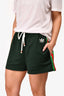 Gucci x Adidas Green Striped Shorts Size L
