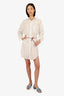 Citizens of Humanity White Belted Shirt Dress Size Small