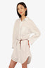 Citizens of Humanity White Belted Shirt Dress Size Small