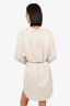 Citizens of Humanity White Belted Shirt Dress Size Small