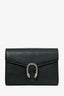 Gucci Black Leather Dionysus Wallet On Chain (As Is)