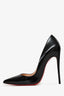 Christian Louboutin Black Patent So Kate 120 Heels Size 38
