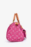 Louis Vuitton Pink Denim Speedy 30 (As Is)