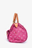 Louis Vuitton Pink Denim Speedy 30 (As Is)