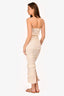 House of CB Cream Tiered Maxi Sleeveless Dress Size XS