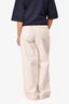 SLVRLAKE White Contrast Stitche Wide Leg 'Grace' Jeans Size 27