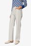 Agolde Light Grey Leather Pants Size 26