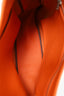 Hermes 2007 Orange Clemence Leather Tsako Bag