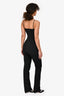Alexander Wang Black Embroidered Jumpsuit Size 2