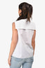 Maison Margiela White Cotton Sleeveless Blouse Size 1