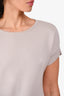 Max Mara Grey Wool Knit Dress Size M