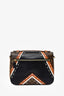Louis Vuitton Black/Brown Leather Monogram Pochette Metis Brogue Bag with Strap