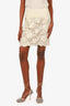 Elie Tahari White Lace Mini Skirt Size 8