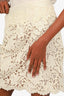 Elie Tahari White Lace Mini Skirt Size 8