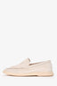 Loro Piana Beige Suede 'Summer Walk' Loafers Size 37