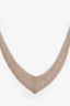 Tiffany & Co. Elsa Peretti Sterling Silver Mesh Bib Necklace