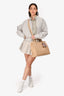 Telfar Cream Medium Shopping Tote Bag