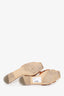 Saint Laurent Brown Leather Tribute Sandals Size 41