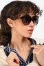 Gucci Black/Grey Oversized Frame Sunglasses