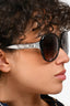 Gucci Black/Grey Oversized Frame Sunglasses