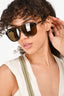 Gucci Dark Tortoise Aviator Sunglasses