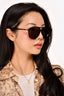 Gucci Dark Tortoise Aviator Sunglasses