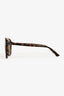 Gucci Dark Tortoise Aviator Sunglasses