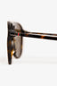 Gucci Dark Tortoise Aviator Sunglasses