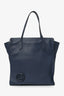 Gucci Navy Leather 'GG' Tote
