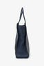 Gucci Navy Leather 'GG' Tote