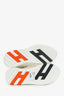 Hermès Black/Grey/Orange 'Bouncing' H Sneakers Size 45 Mens
