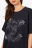 Louis Vuitton Navy Logo T-Shirt Size L Mens