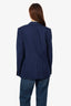 Gucci Navy Blue Twill WhipStitch Blazer Size 48 Mens